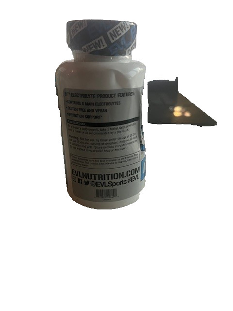 EVLution Nutrition Electrolyte Volumizing Hydration Tablets 60 Servings 10/25