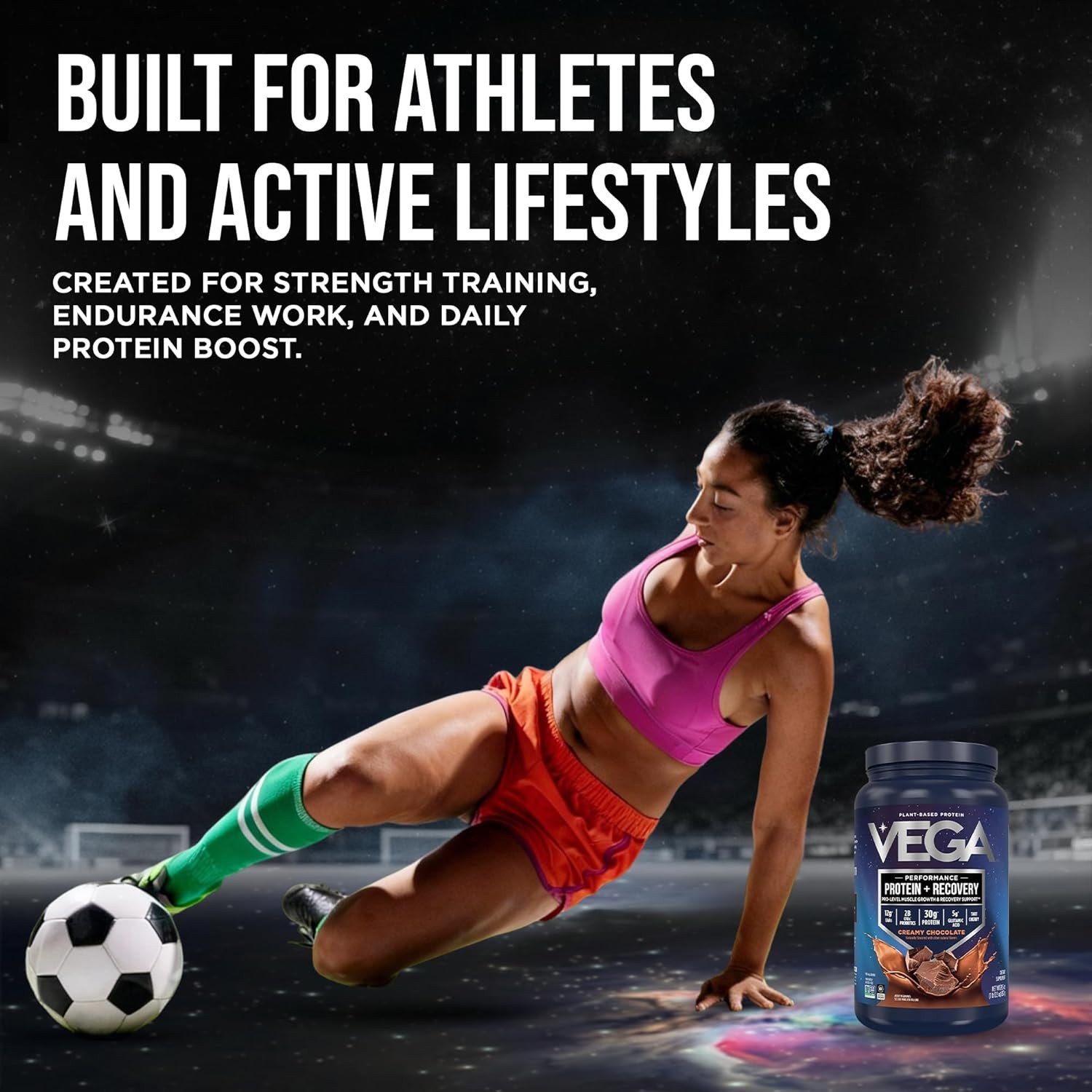 Protein + Recovery, Chocolate – 30G n Protein, Dairy & Gluten Free, Probiotics,