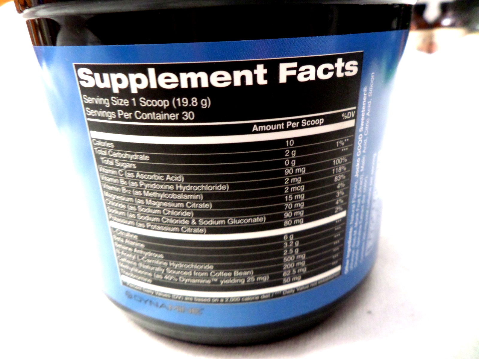 Jocko Pre-Workout Energy Focus Pump Nitro Pop 30 Servings 20.95 oz, BB 07/2027
