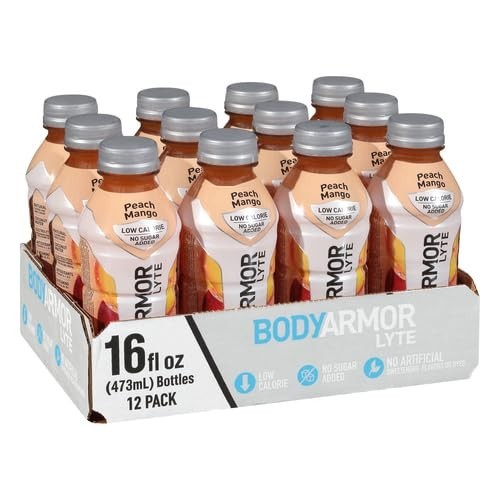 Refresh and Replenish with LYTE Peach Mango Electrolyte Drink, 20 Calories