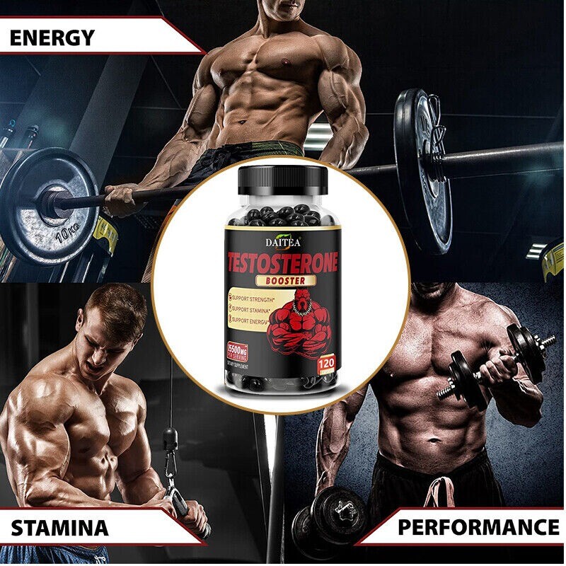Testosteron Booster for Fast Muscle Building Testosteron Anabolic 120 Capsules