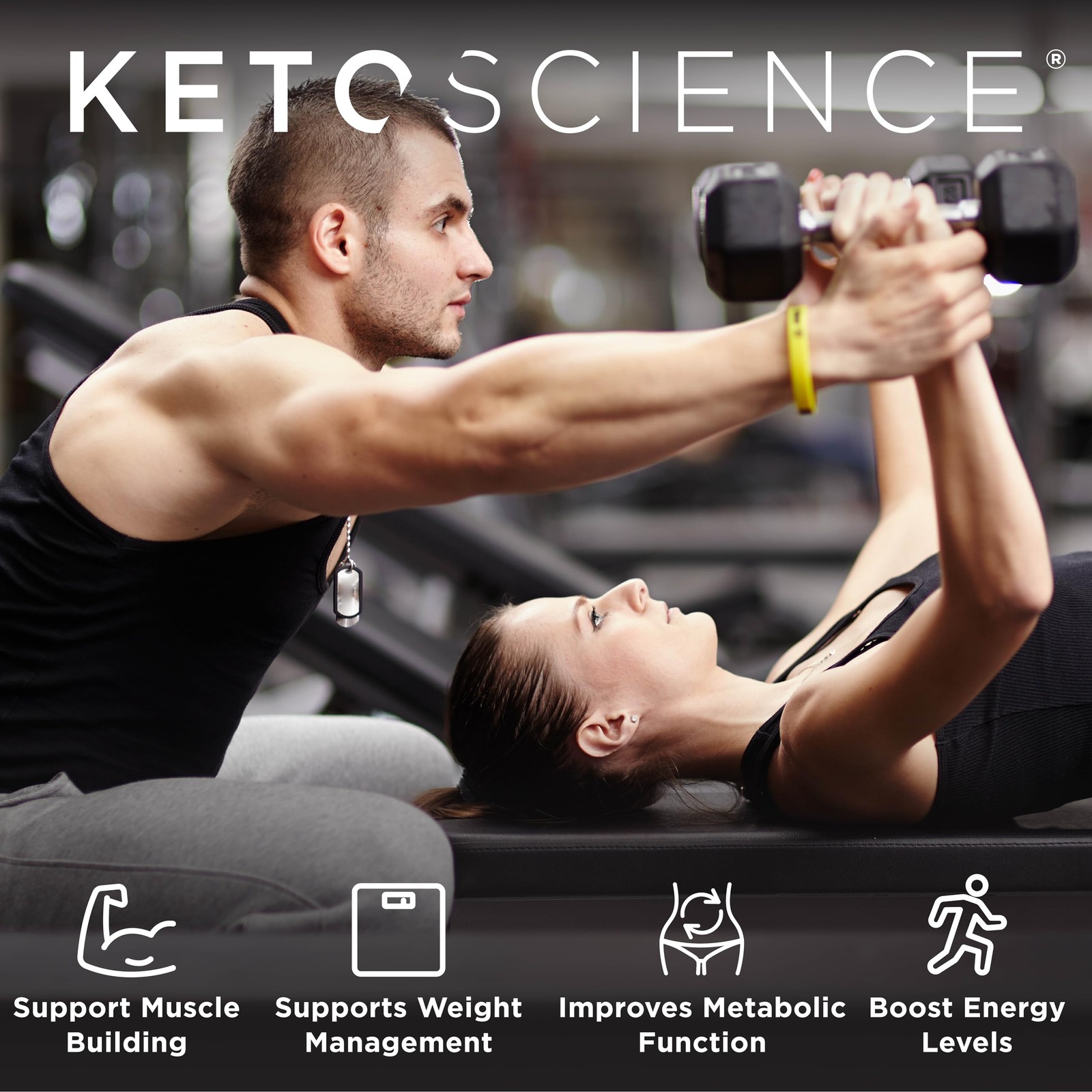 Keto Science Keto Shake Powder – Chocolate Meal Replacement with MCT Oil, Col…