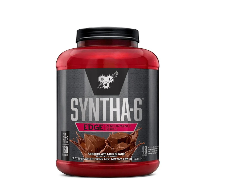 BSN Syntha 6 Edge Chocolate Milkshake 48 Servings 24g Protein Low Sugar
