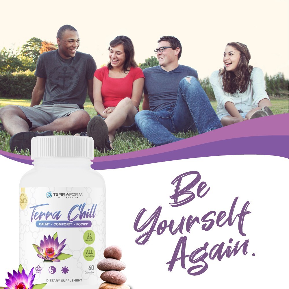 Anxiety and Stress Relief Supplement – ALL NATURAL Herbal Formula, Anti-Anxiety