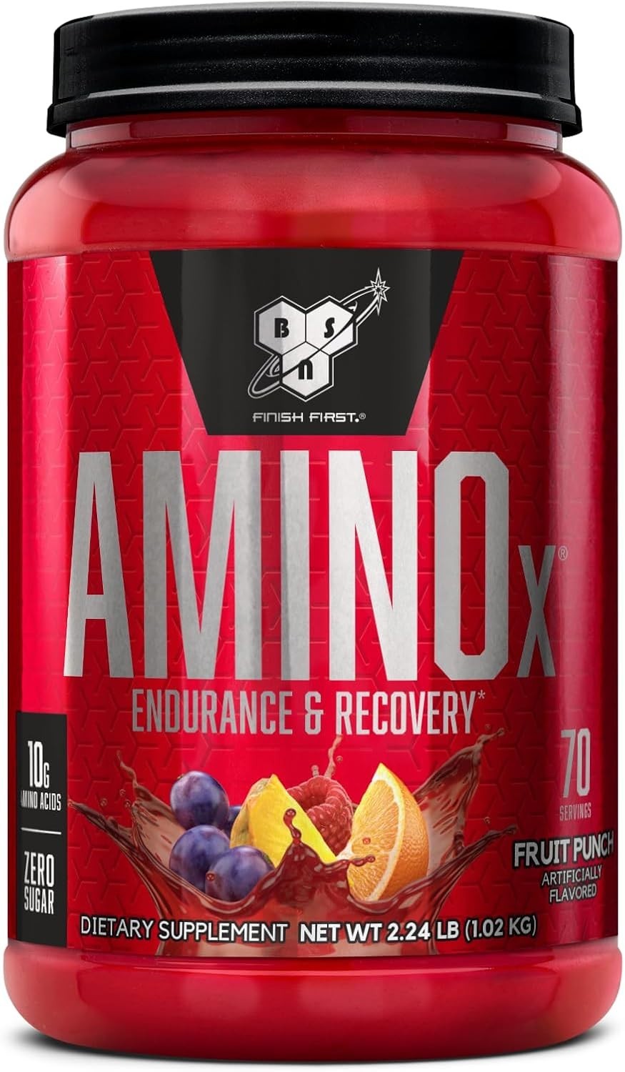 Amino X BCAA Powder, 10g Amino Acids, Fruit Punch