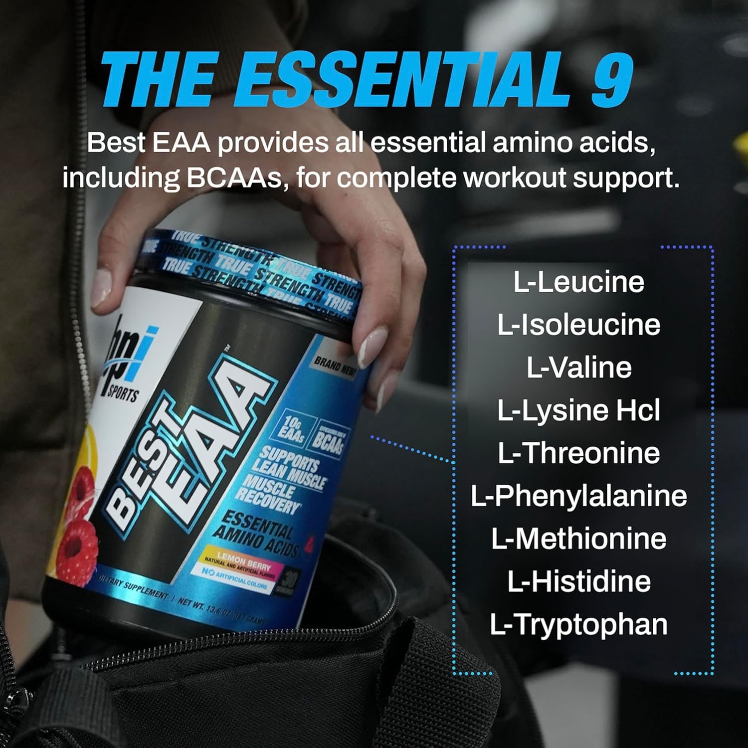 BPI Sports Essential Amino Acids EAA – Pre, Intra & Post Workout (Sour Power)