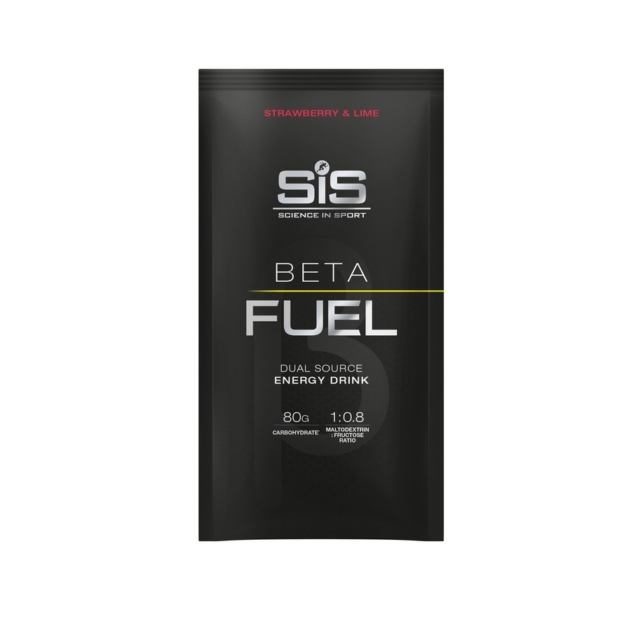 beta fuel 80 strawberry and lime taste envelope 82g SIS131265 SIS Science In Sport Integ