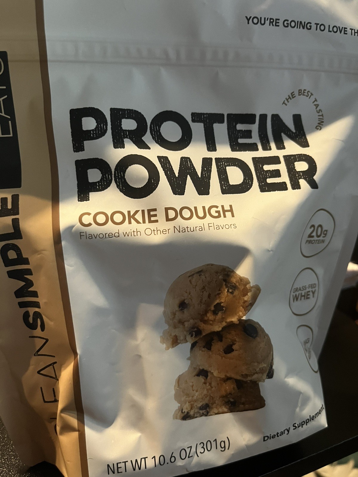 Clean Simple Eats Clear Whey Protein Isolate Cookie Dough 10.6oz