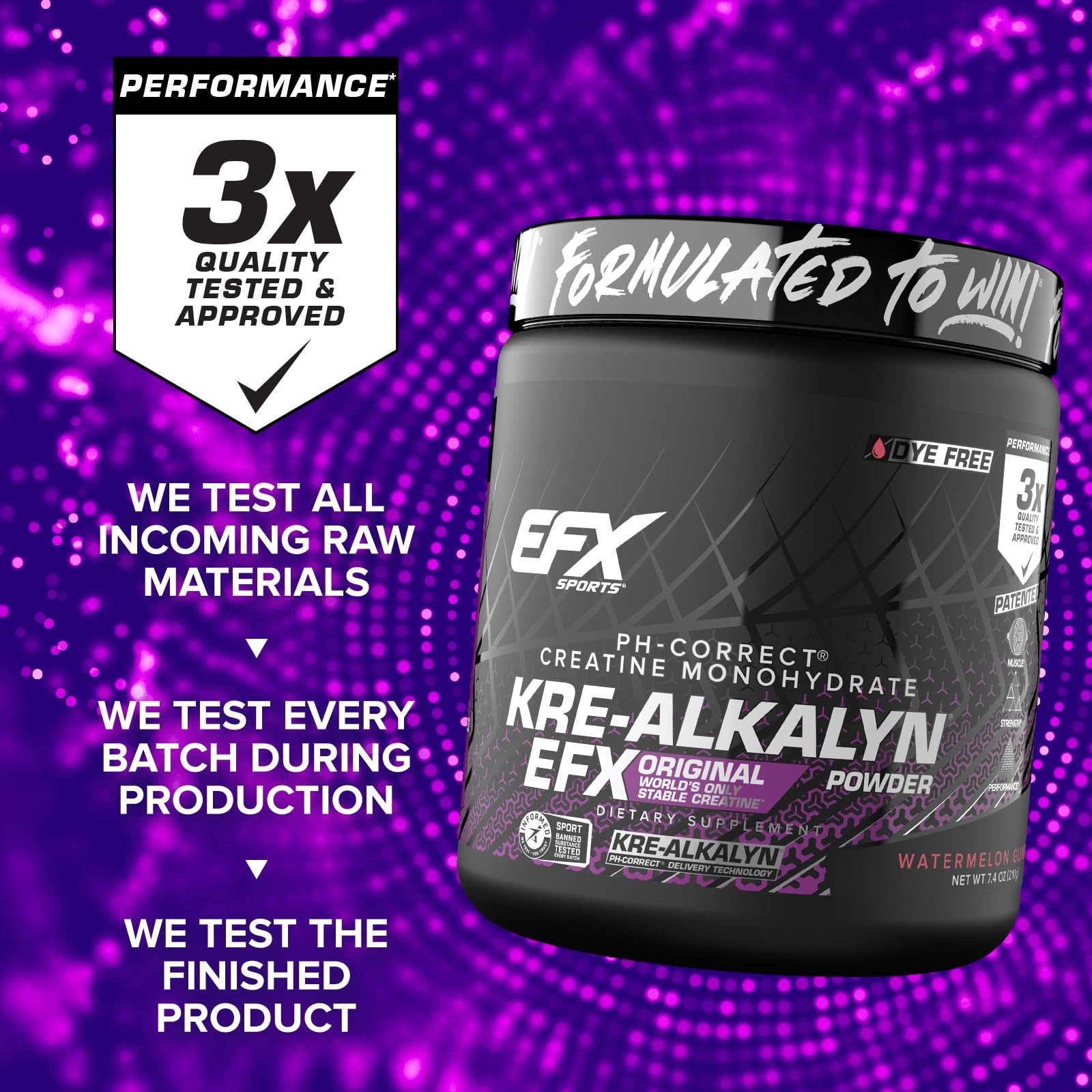 Kre-Alkalyn EFX Powder | pH Correct Creatine Monohydrate Powder Supplement | …