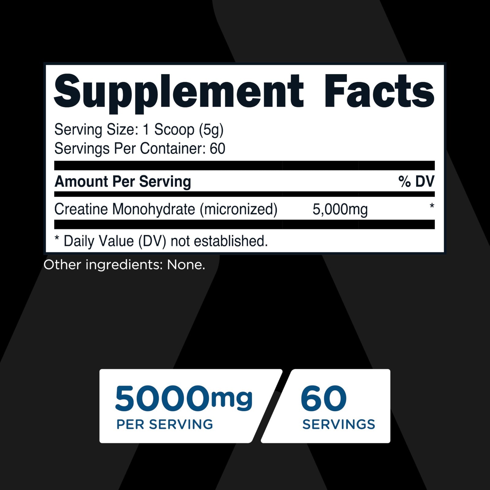 Micronized Creatine Monohydrate Powder 5000mg – Unflavored, 60 Servings, Boost E