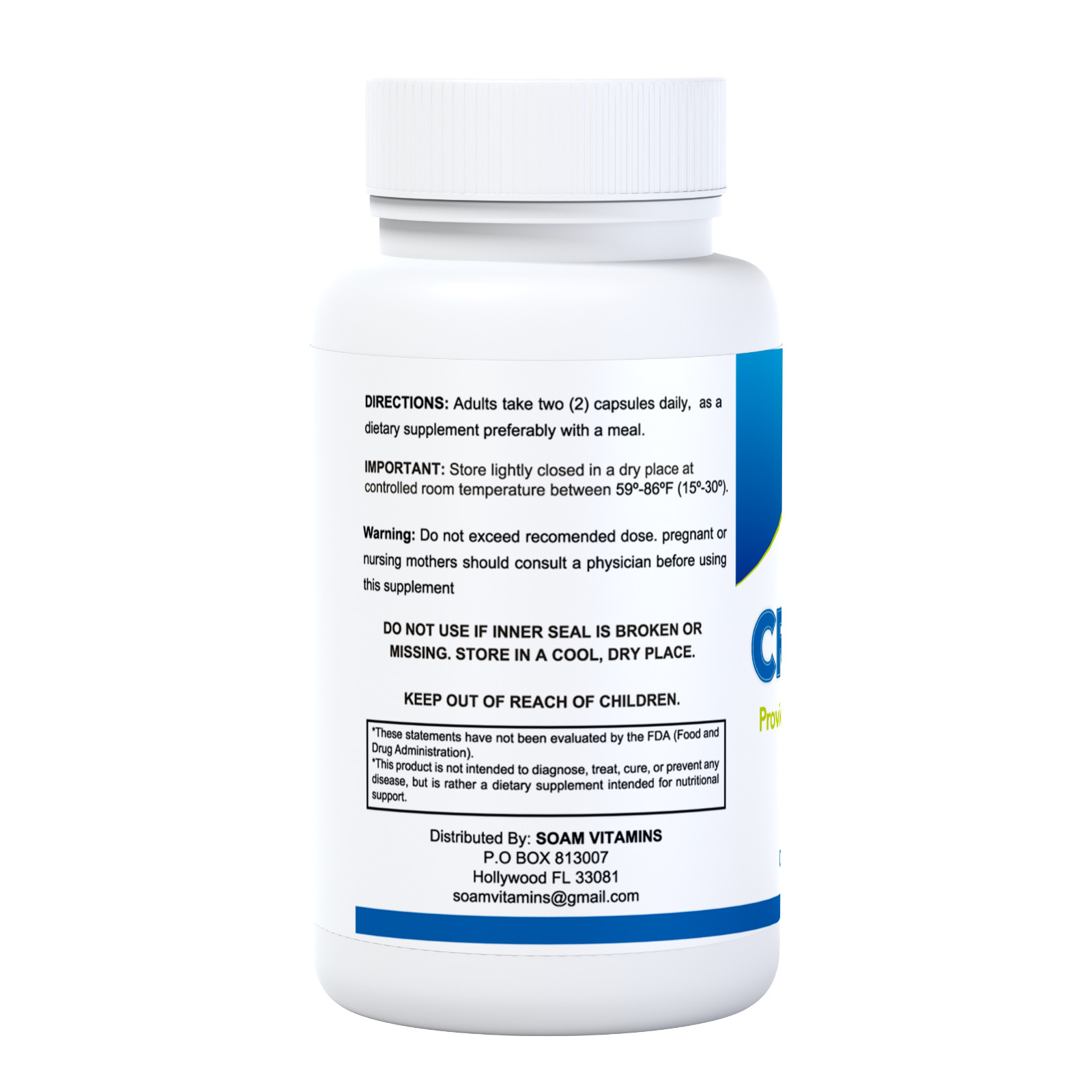 CREATINE – Pre Workout – Muscle Supplement – Cognitive and Immune Support – 60