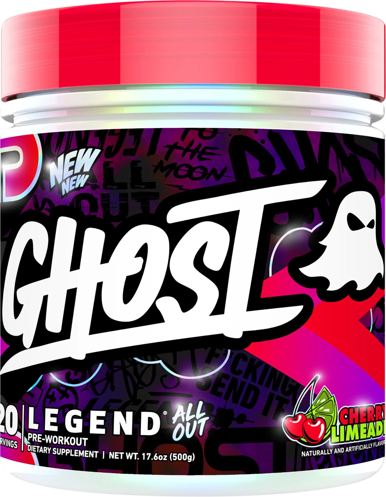 Ghost Legend Cherry Limeade Pre-Workout 17.6 Oz