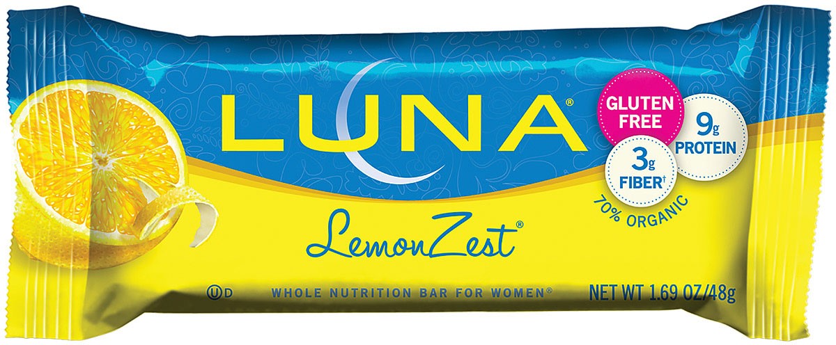 Delicious and Energizing Luna Lemon Zest Bar – Perfect for a Quick Boost! Pack