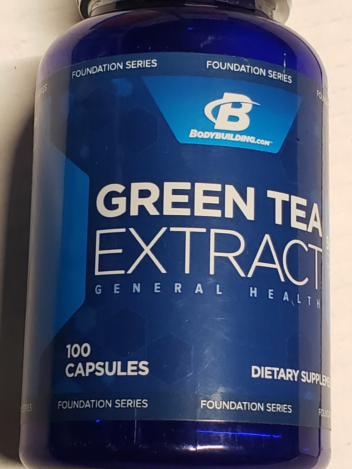 Bodybuilding.com – GREEN TEA EXTRACT – 100 Capsules / 500 mg – Exp 7/2025