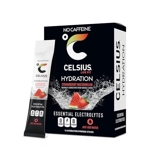 Hydration Sugar Free Electrolyte Hydration Pack of 14 Strawberry Watermelon