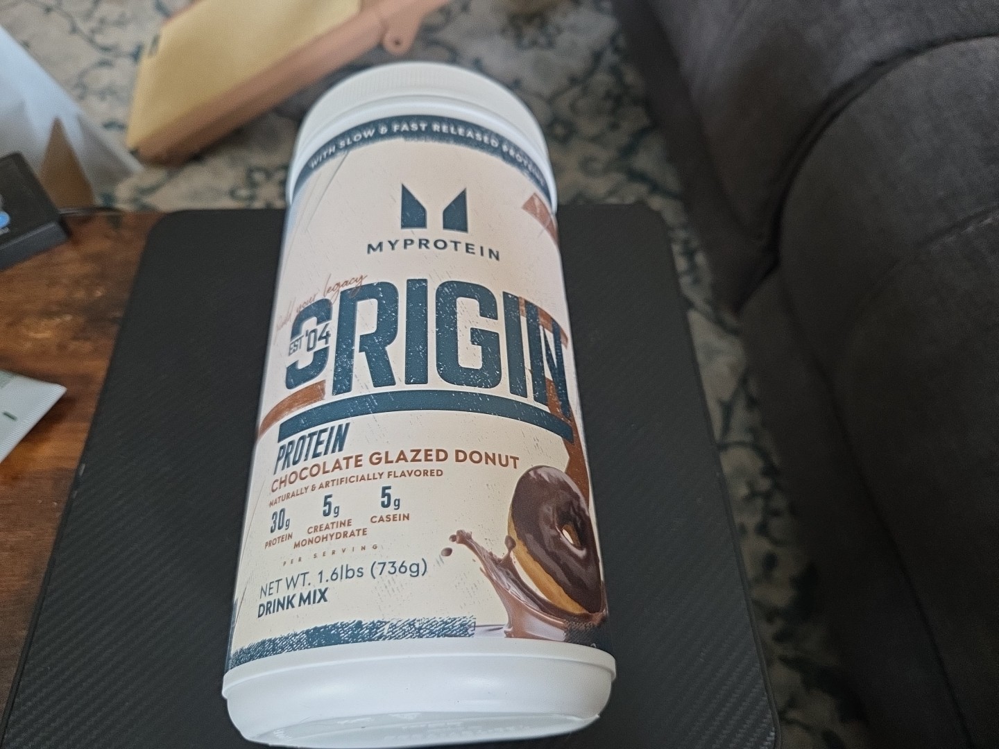 SEALED – MyProtein ORIGIN Protein Creatine – CHOCOLATE GLAZED DONUT – 1.6 Lbs.