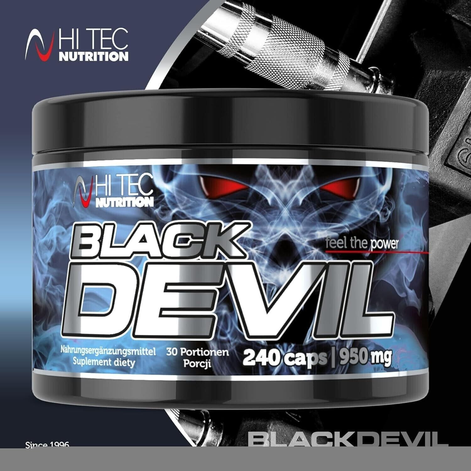 BLACK DEVIL 240 Capsules Testosterone Booster Muscle Growth Anabolic TESTO