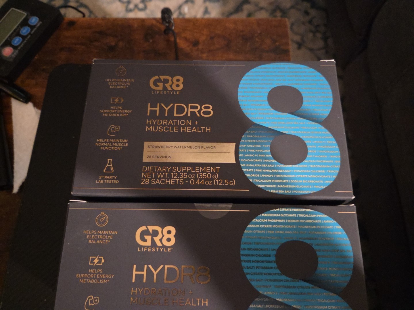 (2) Hydr8 Hydration + Muscle Health – Strawberry Watermelon – (56) TOTAL serving