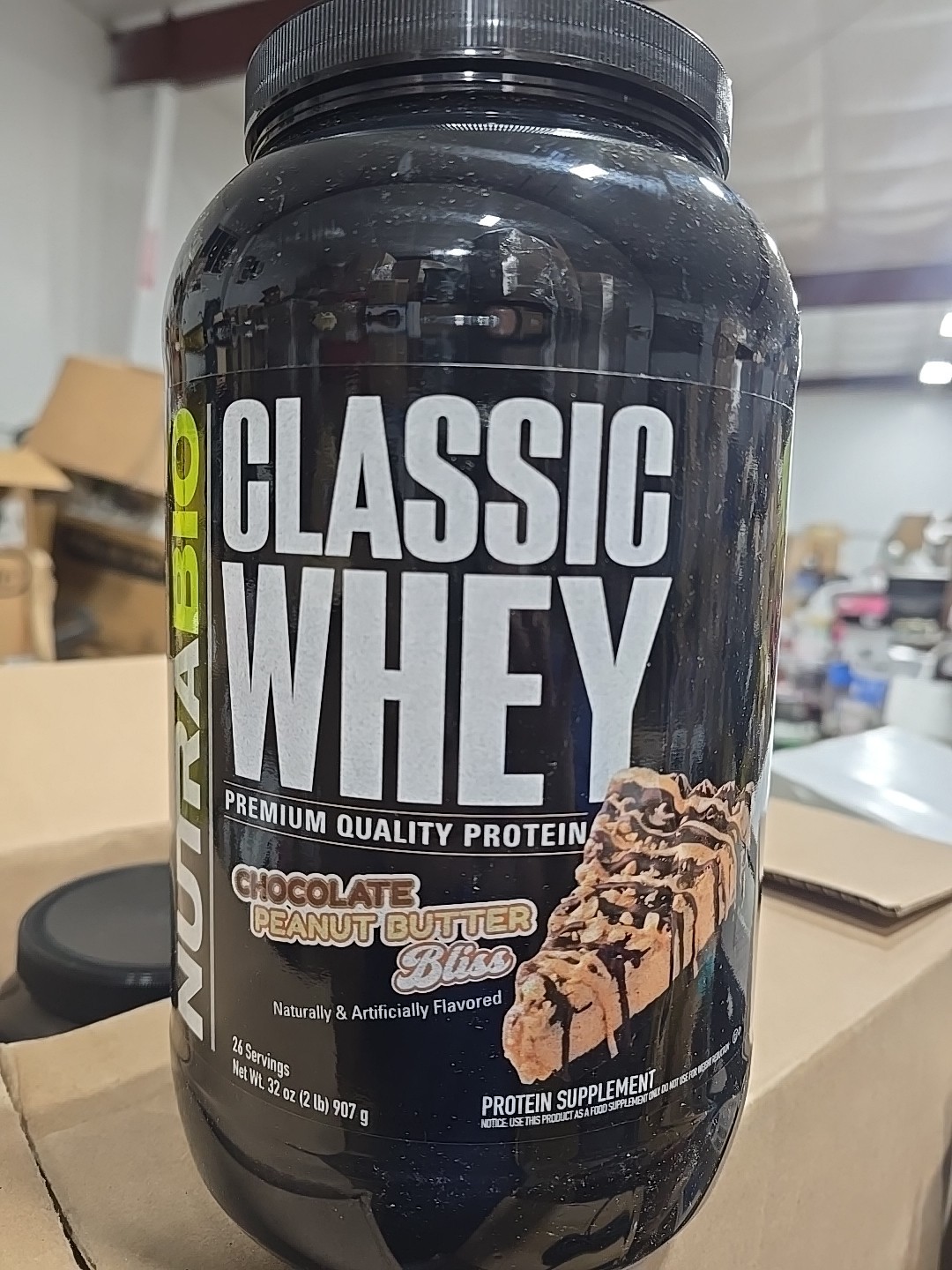 NUTRABIO CLASSIC WHEY Premium Quality 25g Protein WPC80 Clean Delicious 2lb