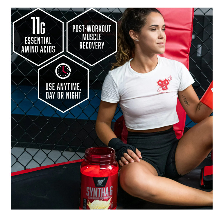 BSN Syntha 6 Edge Chocolate Milkshake 48 Servings 24g Protein Low Sugar