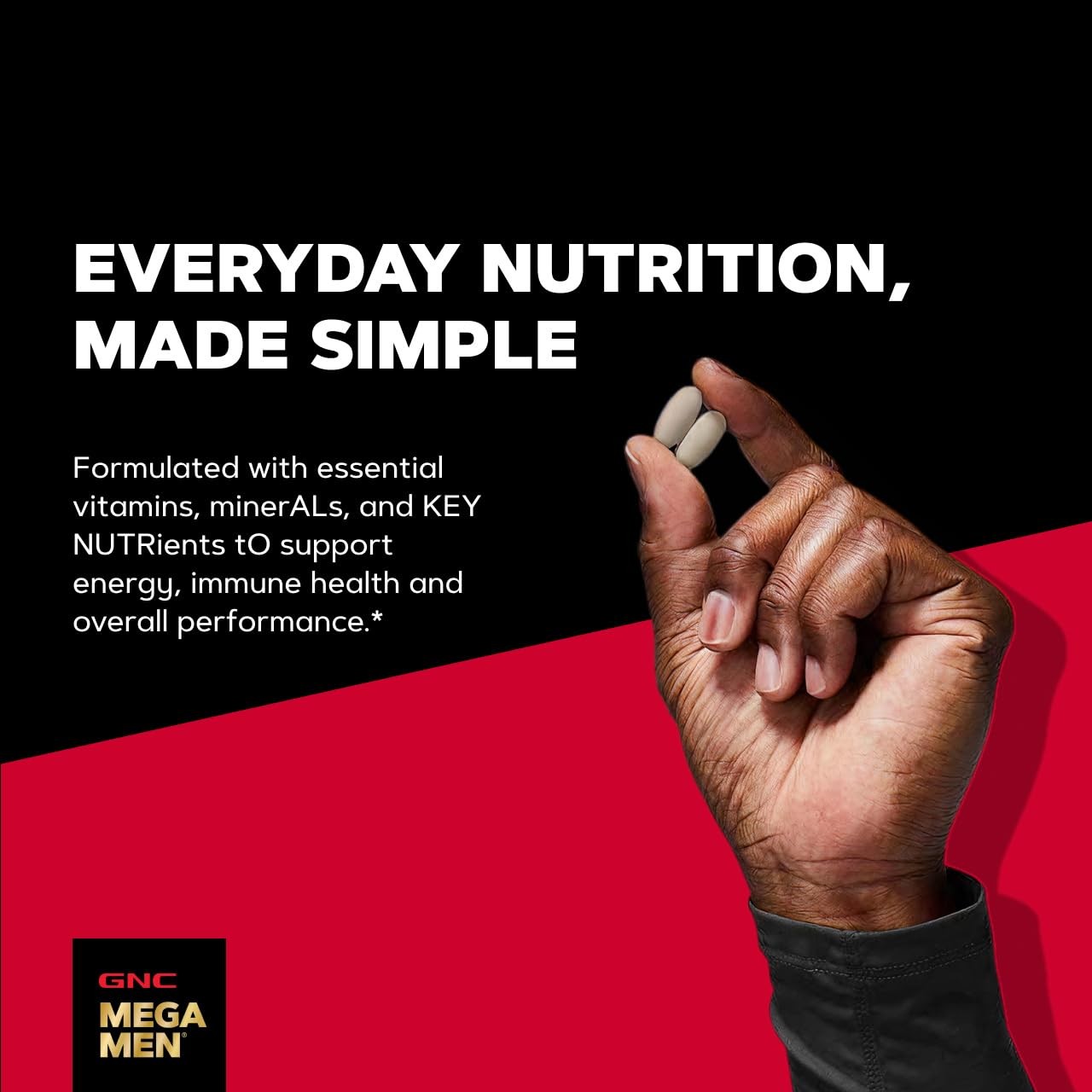 GNC Mega Men Sport Multivitamin for | Performance, 90 Count (Pack of 1)
