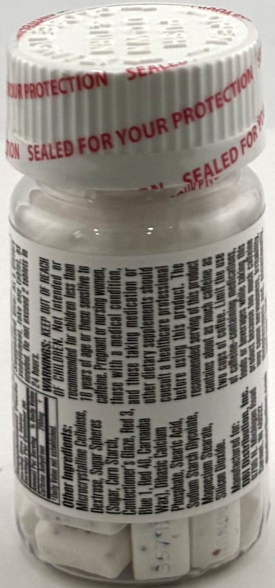 (3) 357 Magnum Instant Energy 200mg CAFFEINE BOOSTER 36 Tablets/Bottle 3 Bottles