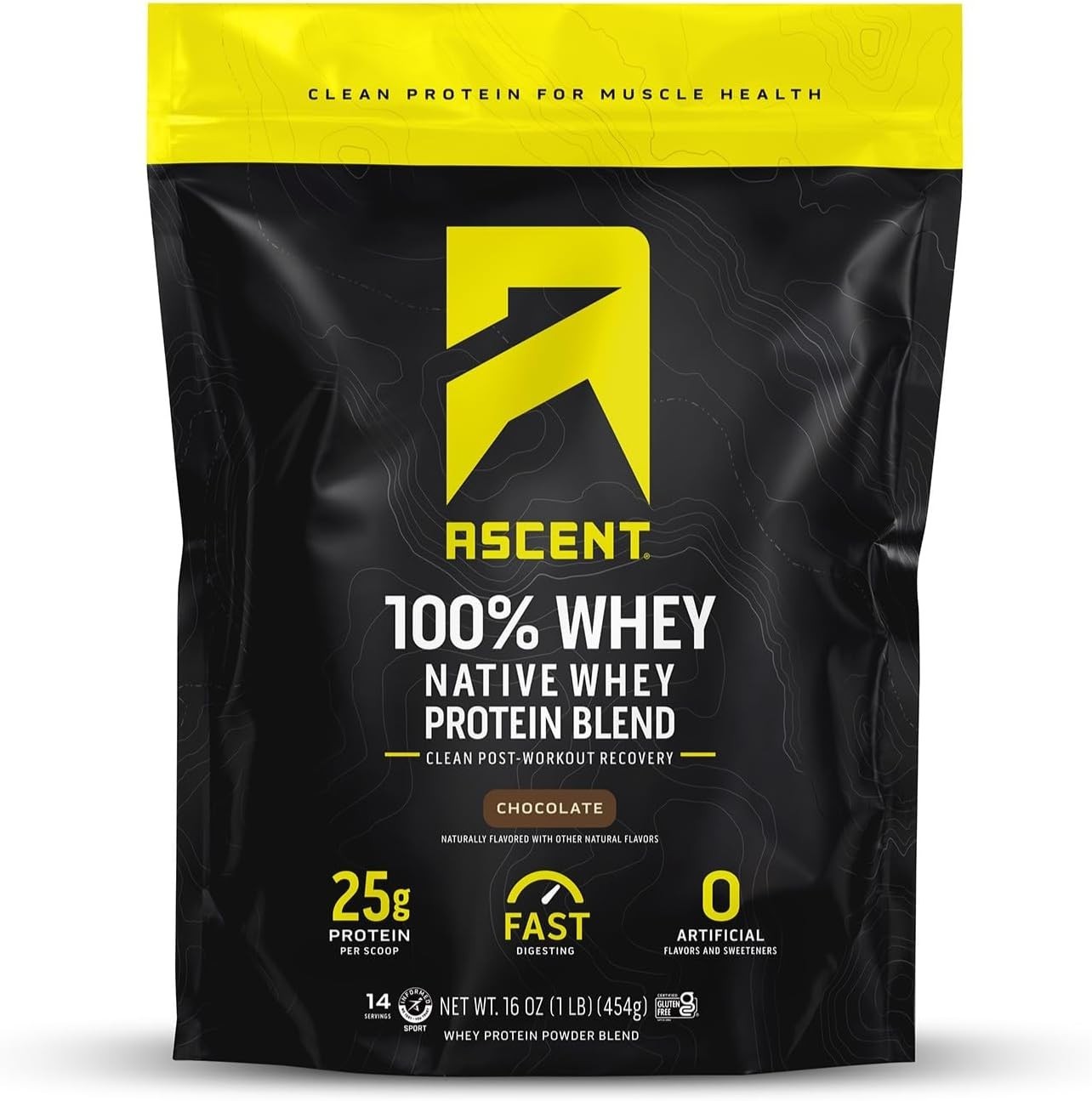 100% Whey Protein Powder – Post Workout Whey Protein Isolate, Zero Artificial…