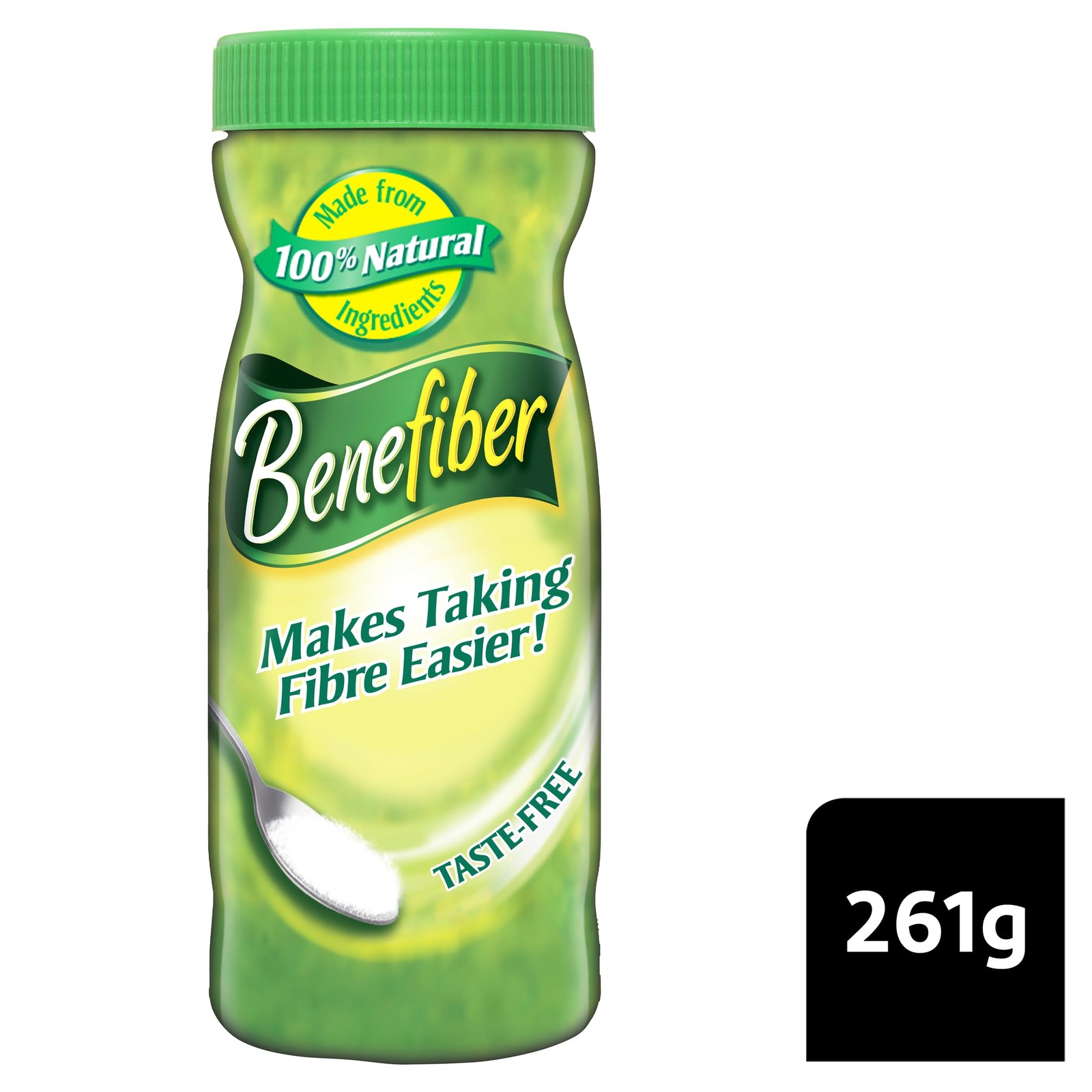 Benefiber Taste-Free, Sugar-Free Fiber Supplement 9.2 Ounce (Pack of 1), Ice