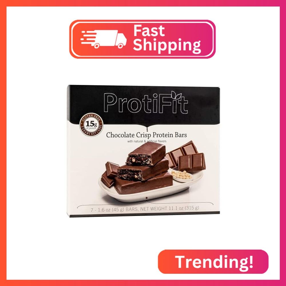 PROTIFIT – Low Calorie Snack Bar for Healthy Diets, High Protein, 15g Protein, L