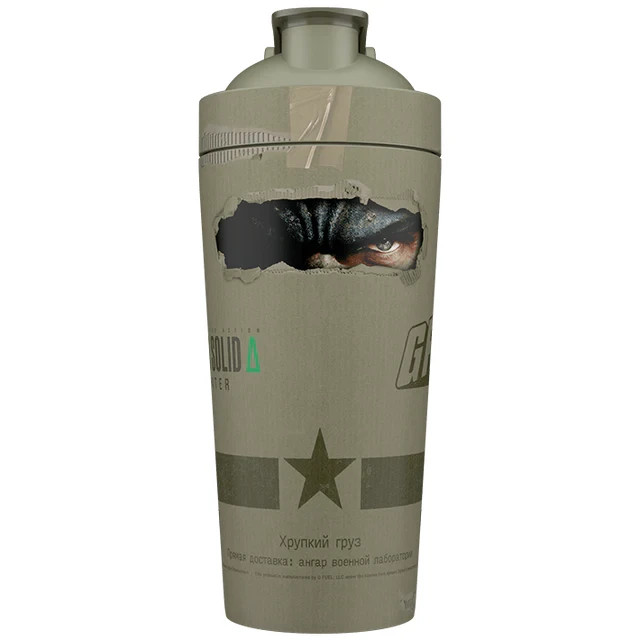 G FUEL Metal Gear Solid: Snake Eater Collector’s Box Tub Shaker Cup Sticker Pack