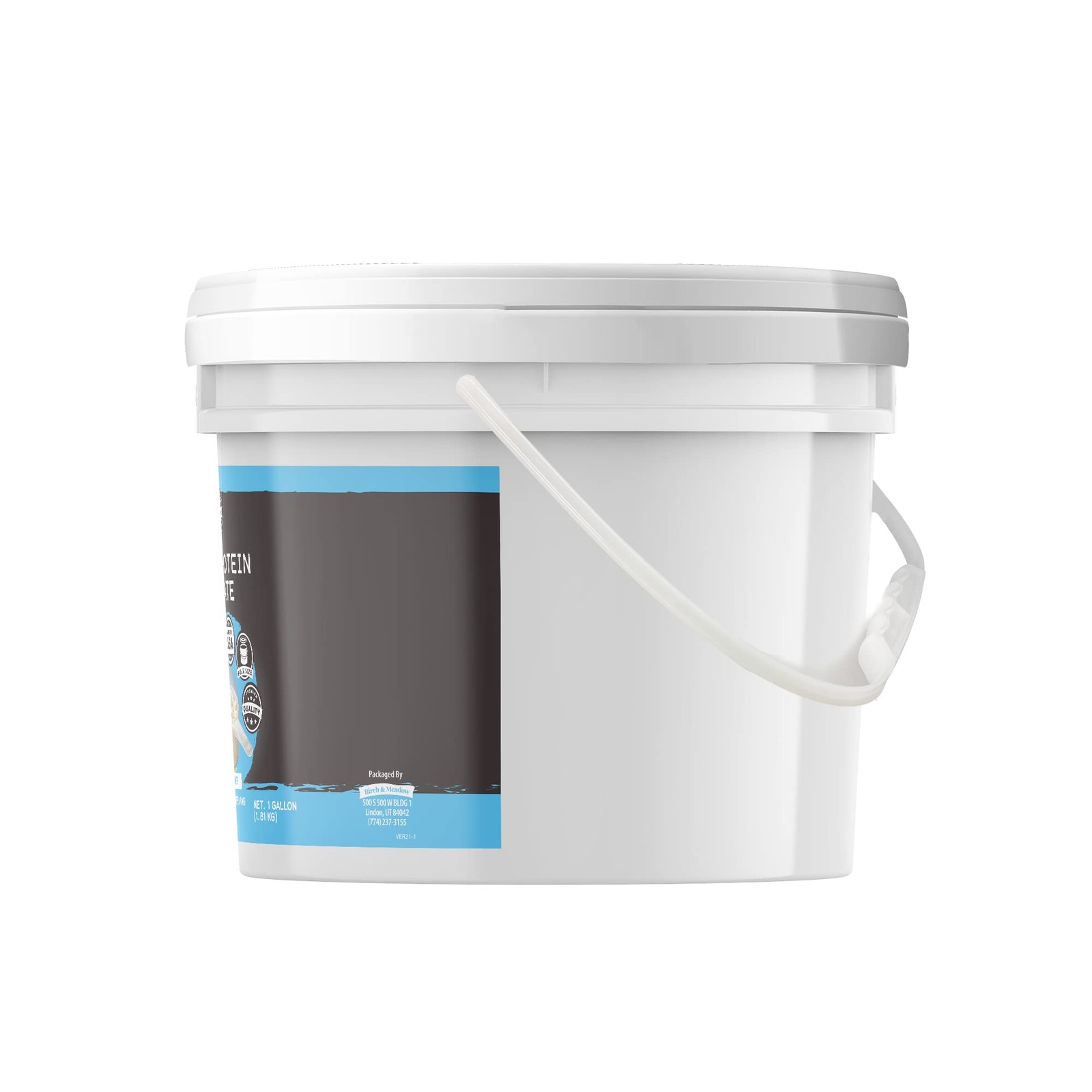 1 Gallon of Whey Protein Isolate Powder, Workout Supplement, Unflavored