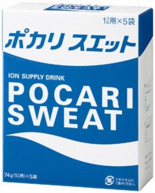 Otsuka Pocari Sweat Ion supply Drink powder type one box (74g x 5 packs)