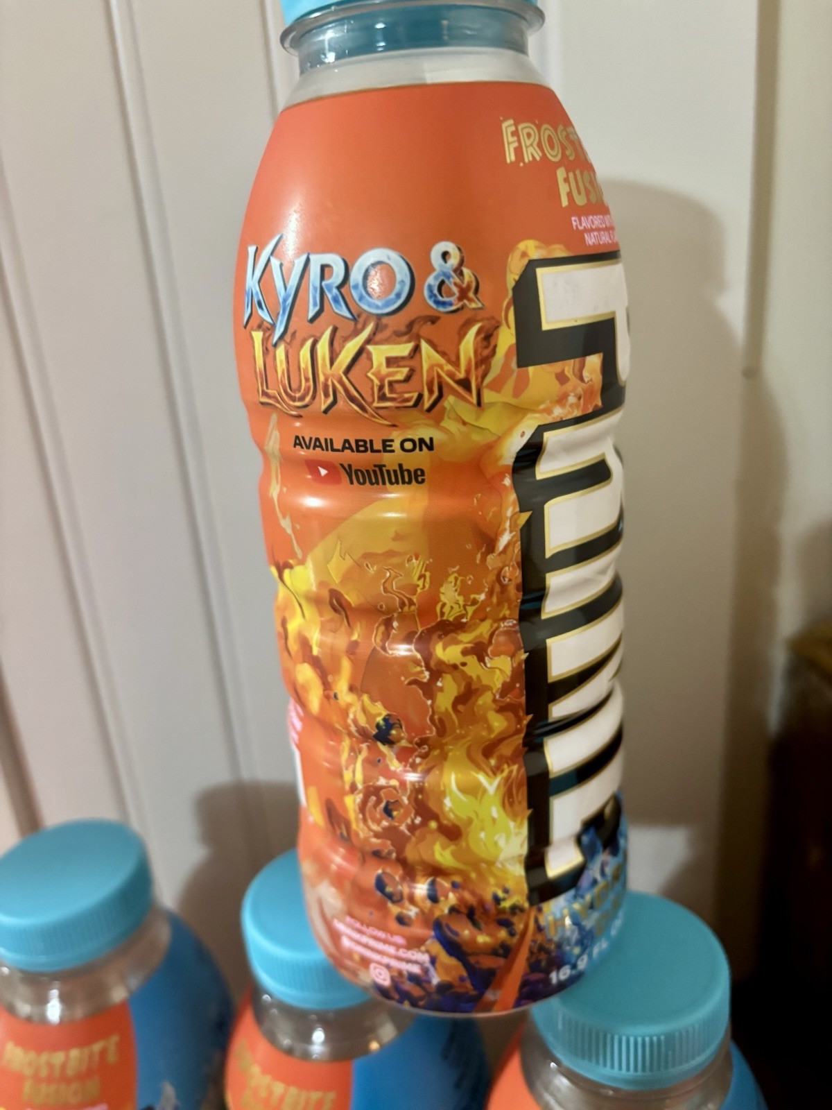 5 New Prime Hydration Frostbite Fusion Anime Kyro & Liken Limited Edition Sealed