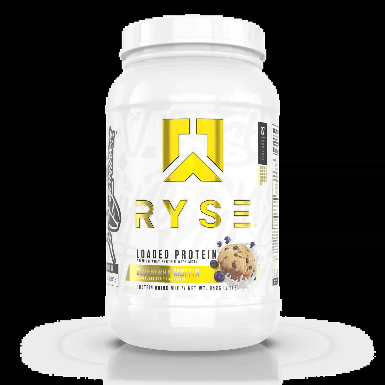 RYSE Loaded Protein Powder – 25G Whey Protein Isolate & Concentrate with Prebiot