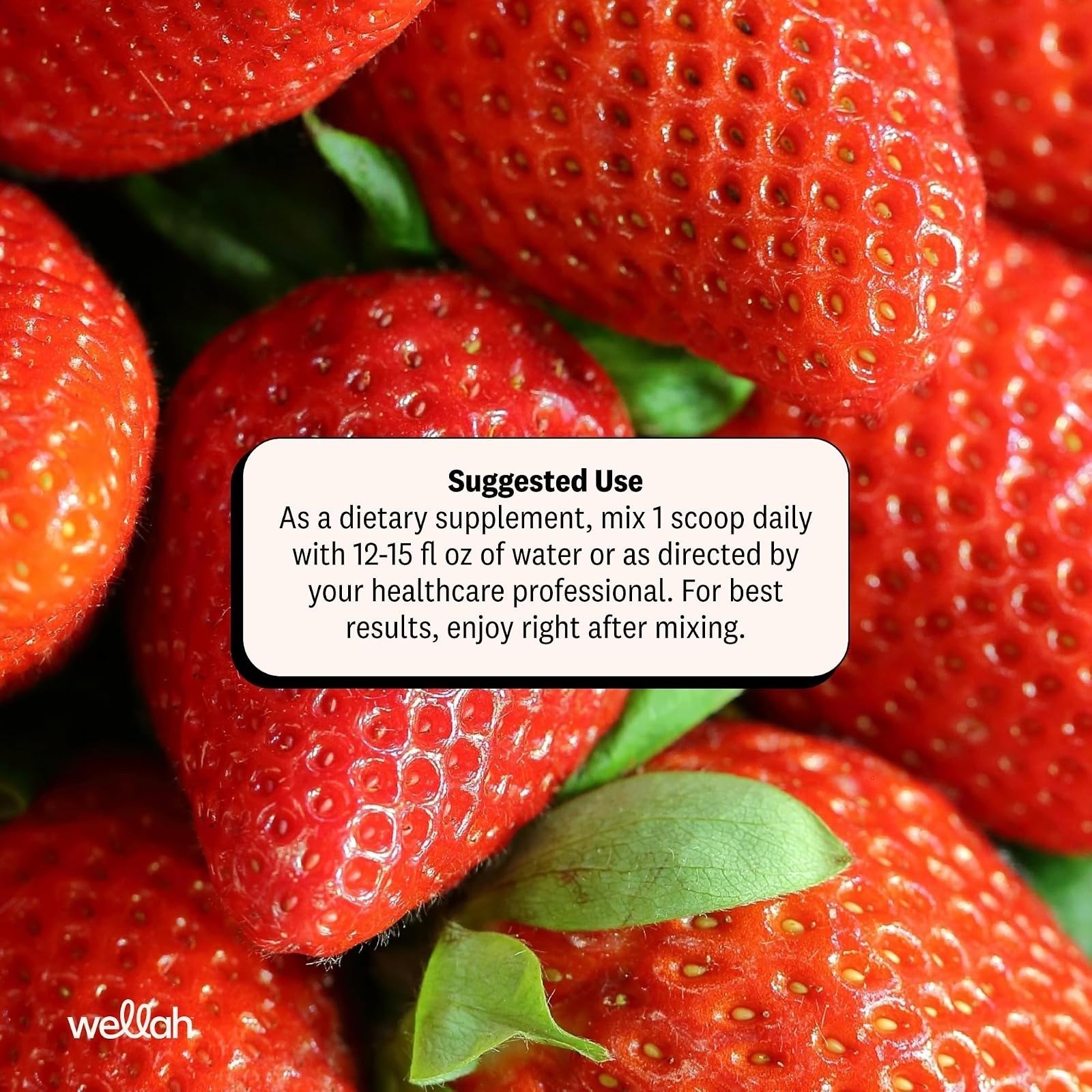 Wellah Electrolytes Powder Strawberry Lemonade 50 Servings Hydration Mix