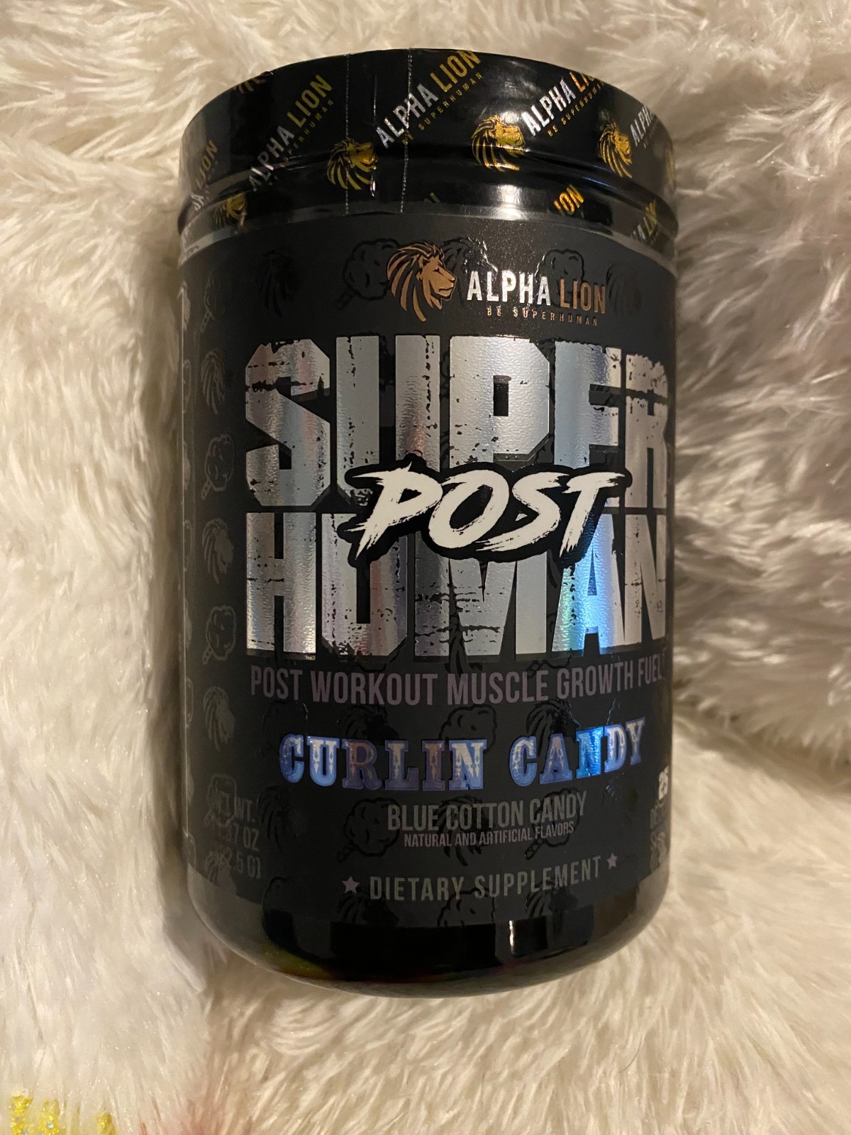 Alpha Lion Superhuman Super Human Post Workout Recovery Curlin Candy