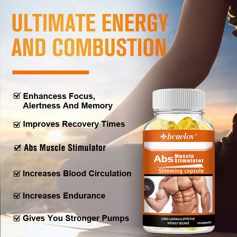 Herb Formula Caps For Muscle building,Support Energy Fat Metabolism 120 Caps