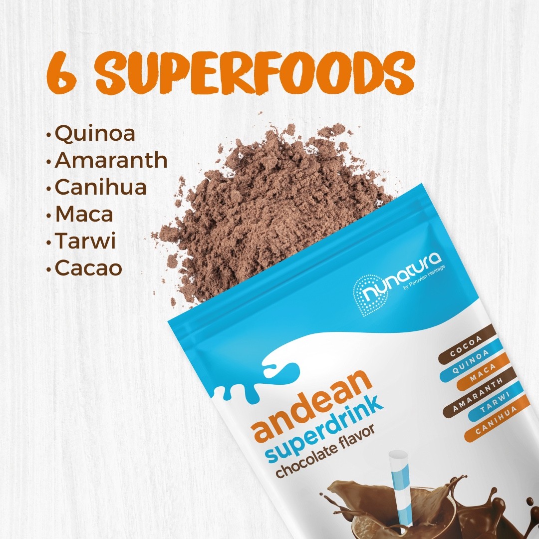CHOCOLATE – 100% Plant Based – anti-inflammatory powder – organic superfood
