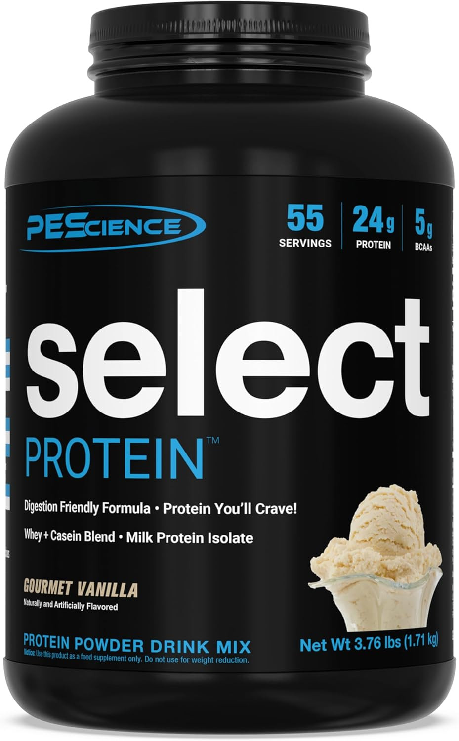 Select Protein Powder, Whey and Casein Blend, Lean Protein Powder for Women and
