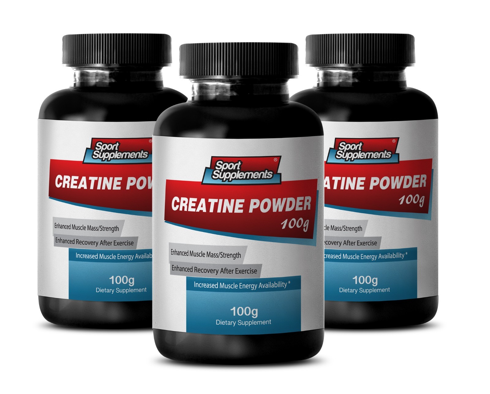 Sport Mix Drink – Creatine Monohydrate Powder 100g – Enhanced Muscle Energy 3B