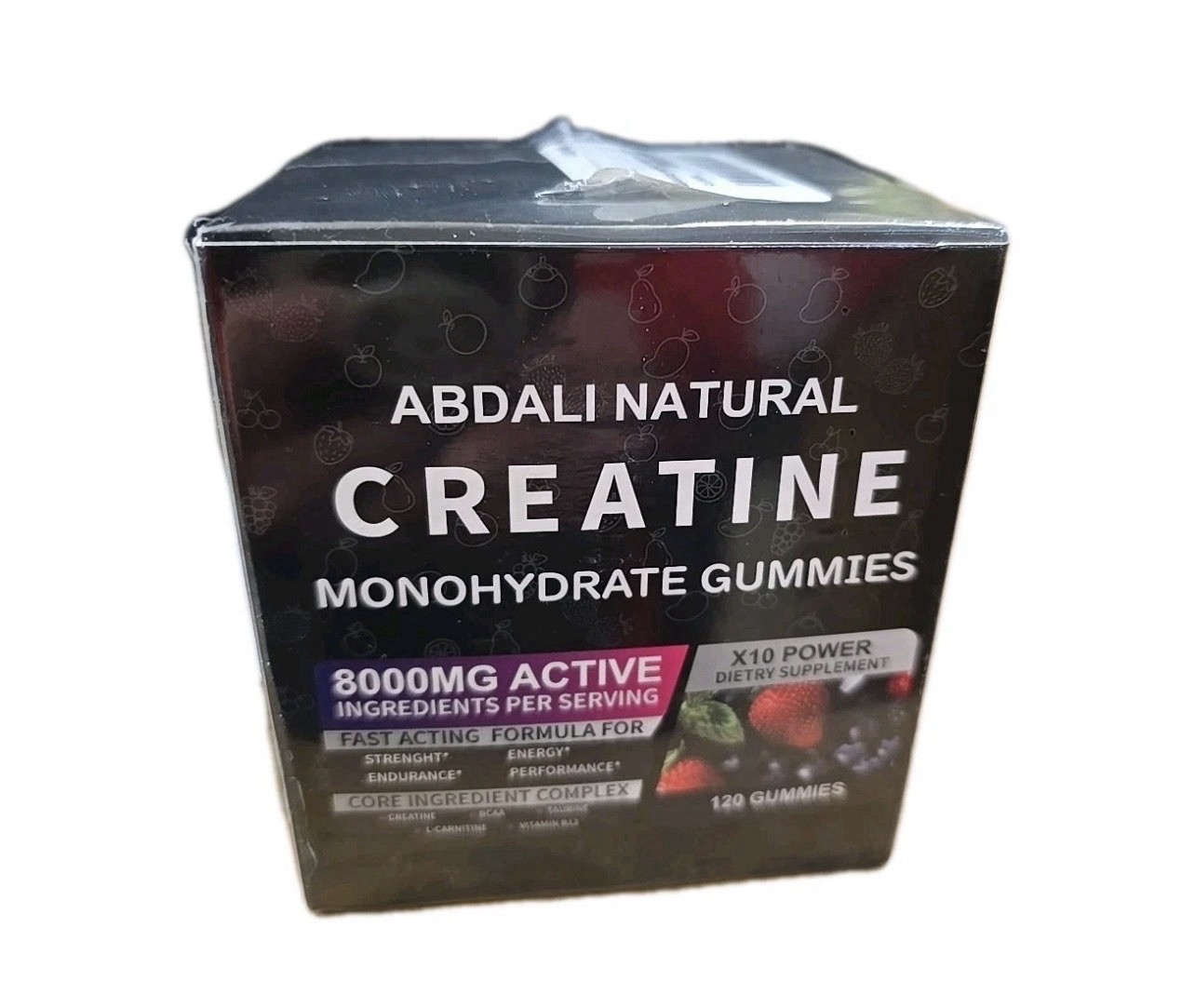 Creatine Gummies 8000mg for Men & Women – Pre-Workout Creatine Gummies NIB