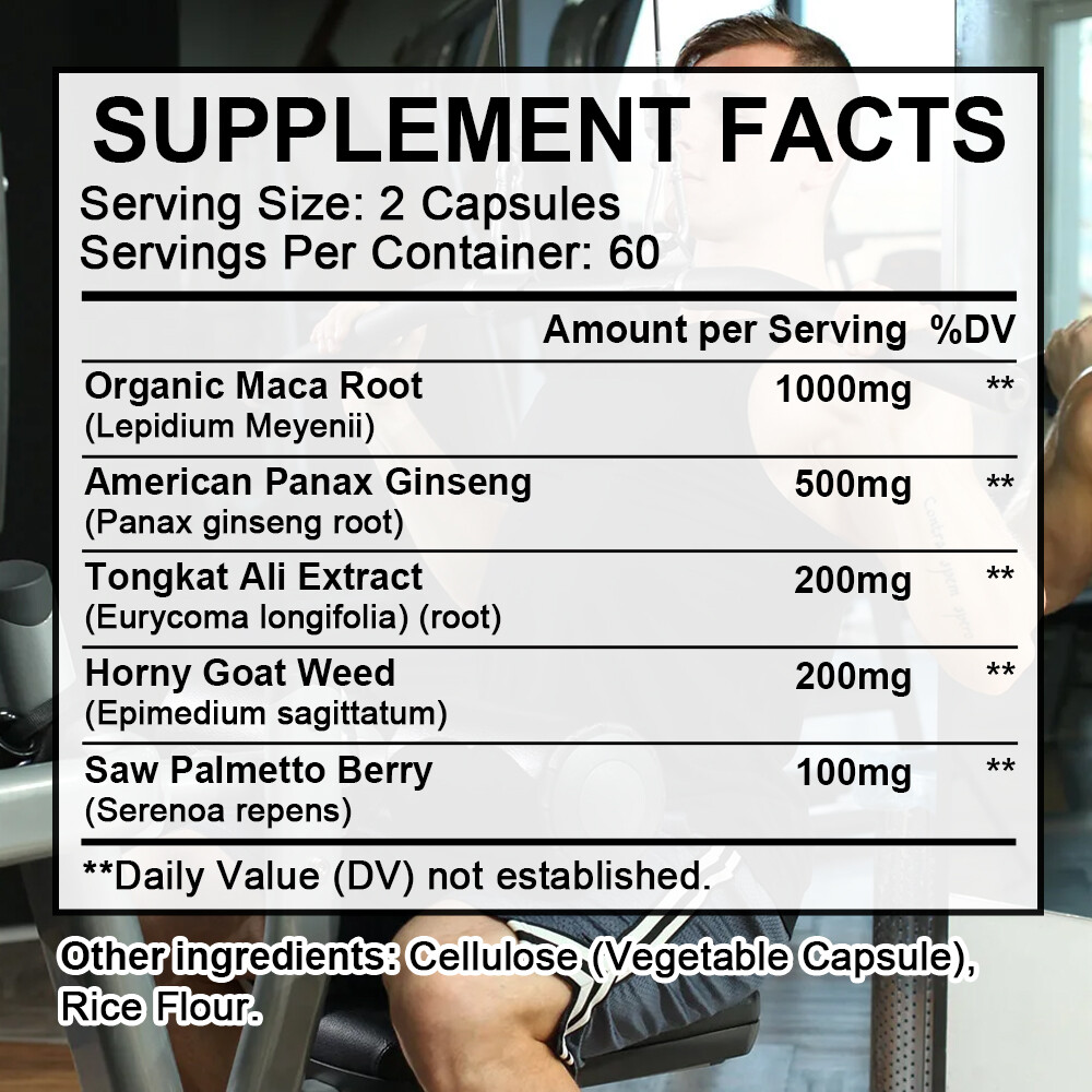 Maca Ginseng Root – Supports Mental Clarity, Energy + Endurance, Healthy Mood