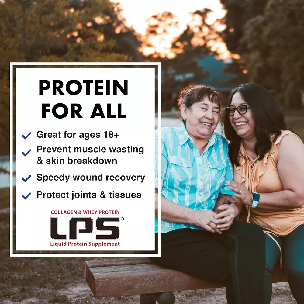 LPS Sugar-Free Liquid Collagen & Whey Protein Supplement Variety Packet 1oz 30Ct