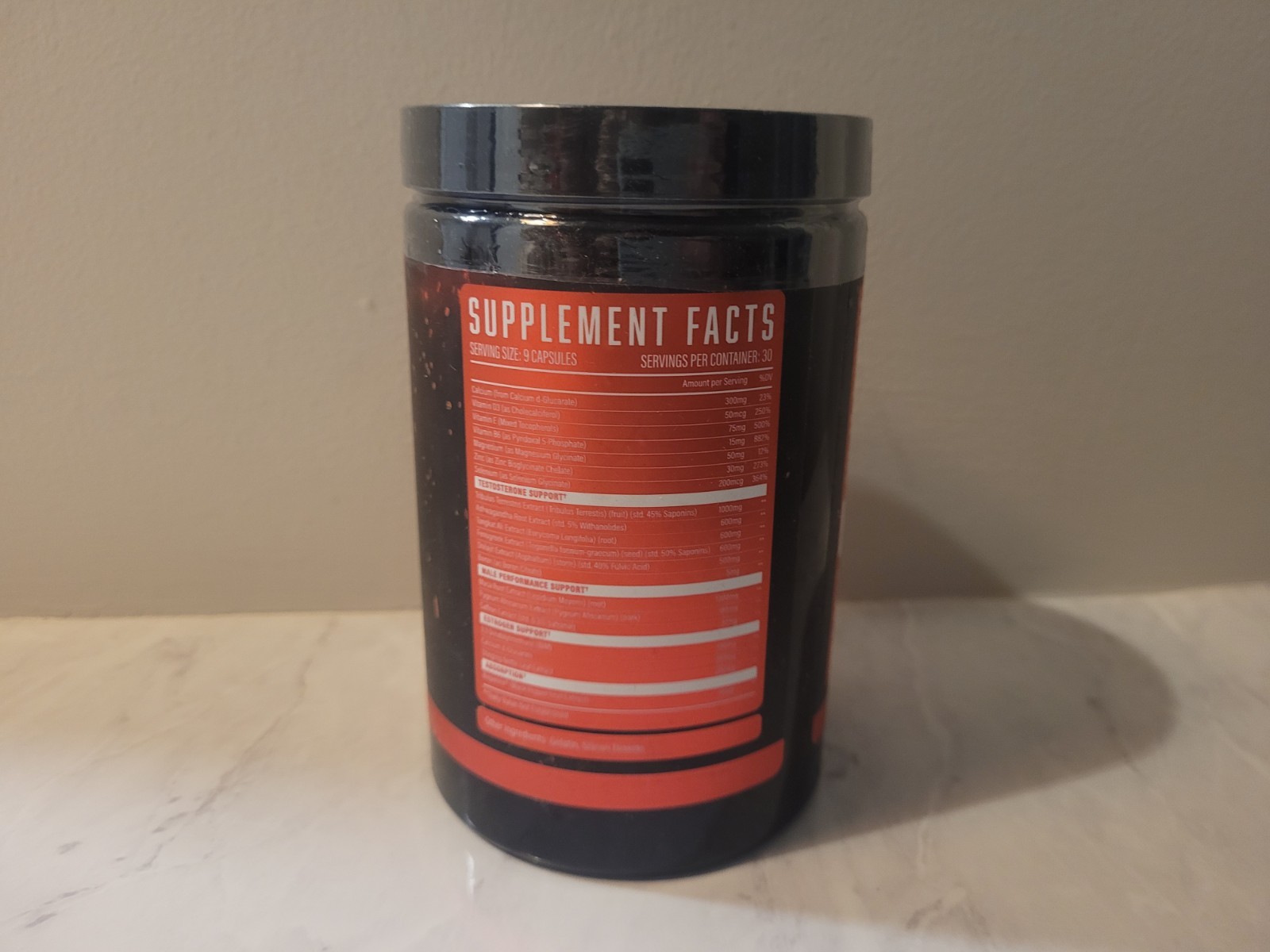 Rebirth PCT Supplement for Men, Most Stacked & Complete Post Cycle 270 ct