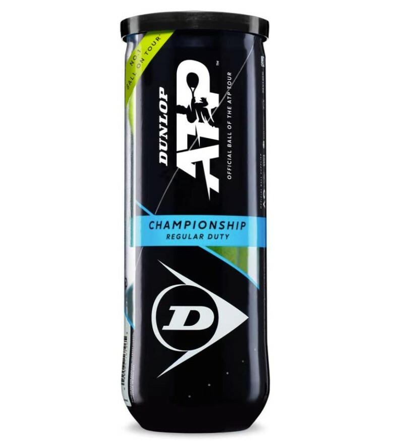 DUNLOP ATP Championship Regular Duty Tennis Balls (1 can = 3 balls) New & Sealed