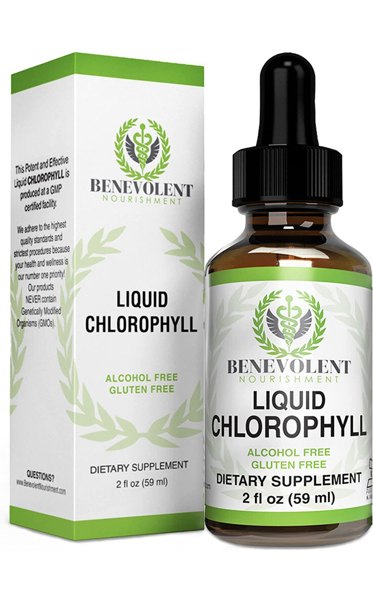 Chlorophyll Liquid Drops – Energy Boost | Immune System Support – 100% Natural