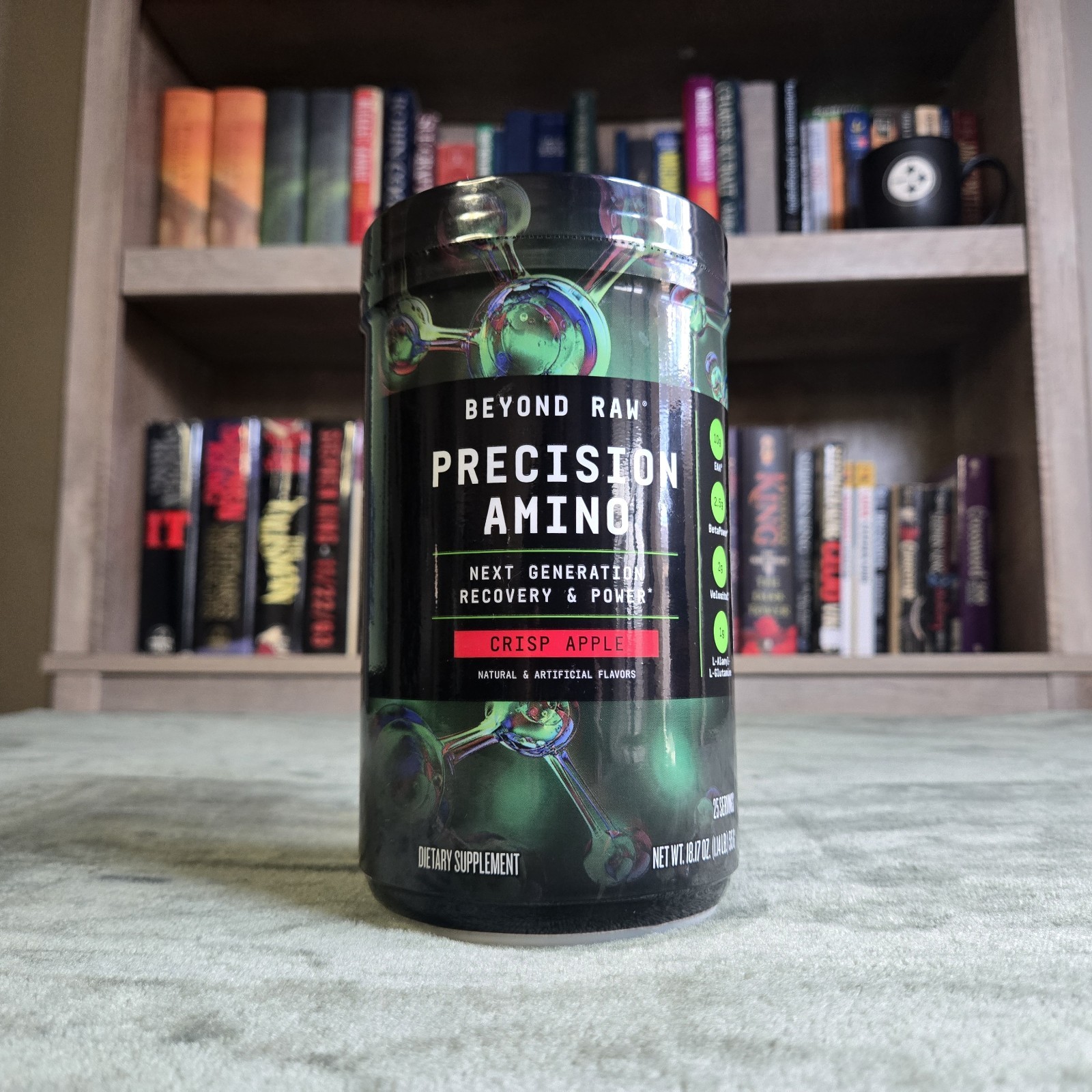 Beyond Raw Precision Amino EAAs 25 Servings. Crisp Apple. 1/2026