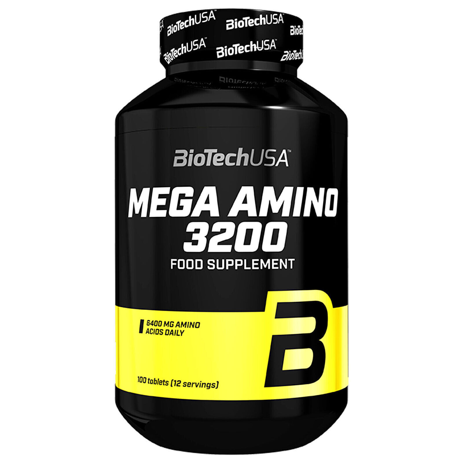 MEGA AMINO ACIDS 3200 – whey protein BCAA muscle building – amino acid tablets