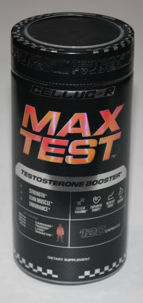Cellucor Max Test™, Test Booster, 120 Capsules Exp 09/26 NEW
