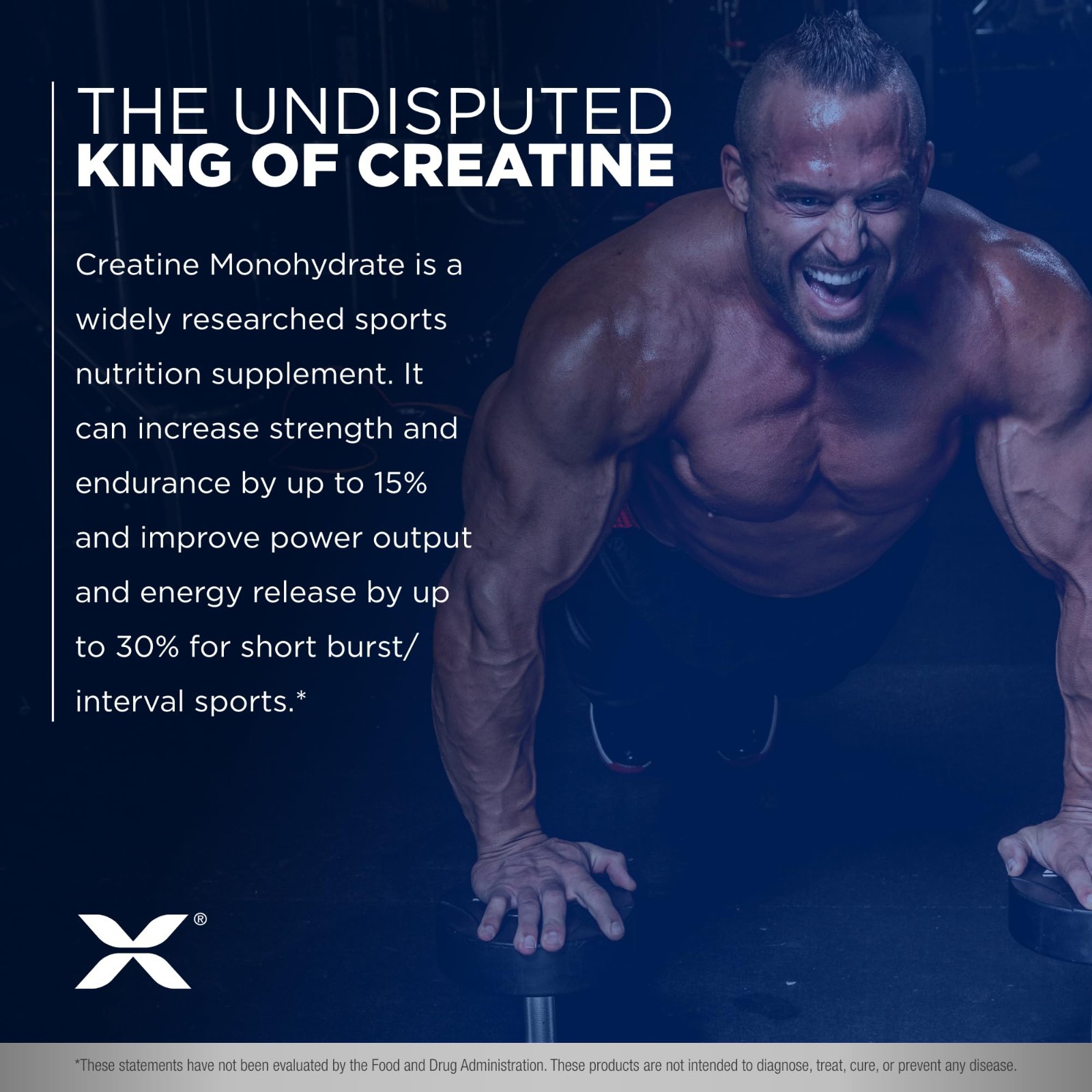 Creatine Powder 1000g – Boost Performance & Training Intensity – Vegan, Gluten F